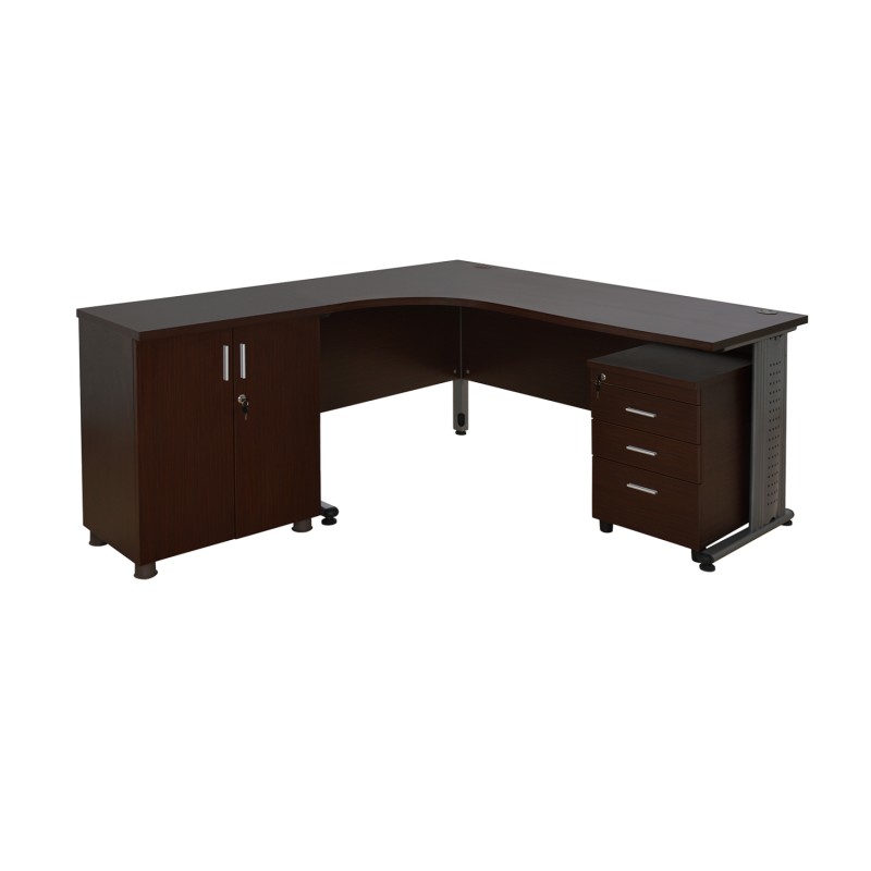 Office set 3 pieces in wenge color FK10204.02L Office set 3 pieces in wenge color FK10204.02L