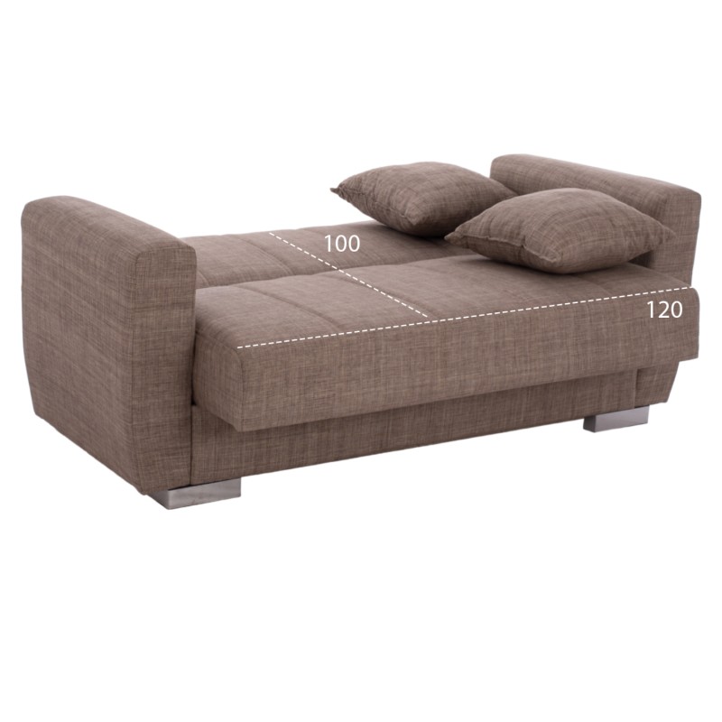 FK3241.02 sofa-bed, 150x84x88cm, beige, 2-seater FK3241.02 sofa-bed, 150x84x88cm, beige, 2-seater