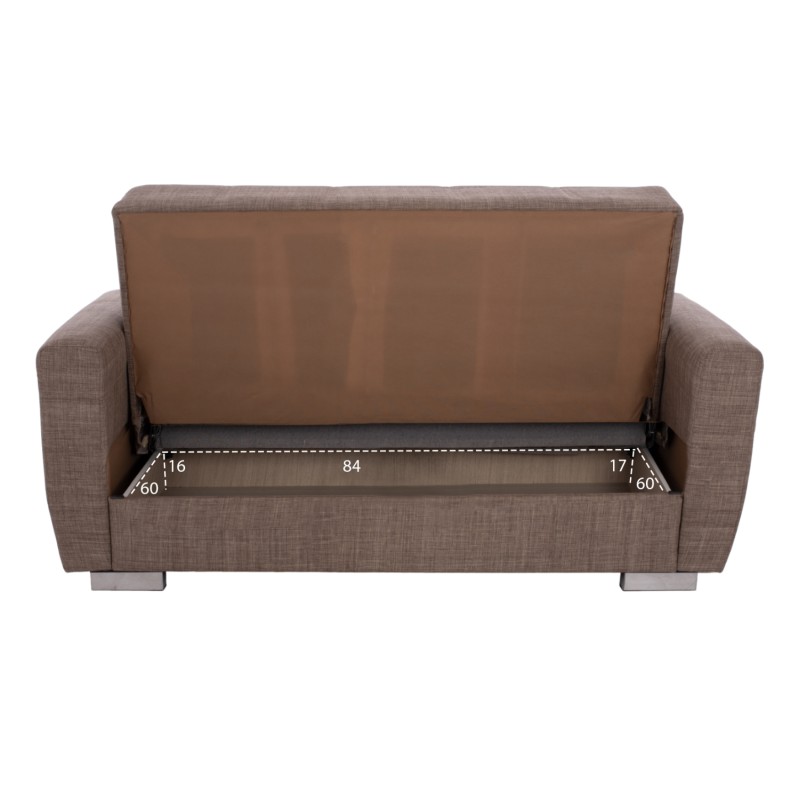 FK3241.02 sofa-bed, 150x84x88cm, beige, 2-seater FK3241.02 sofa-bed, 150x84x88cm, beige, 2-seater