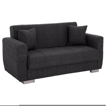 FK3241.03, 2-SEATER SOFA-BED, GREY, 153x87x77Hcm