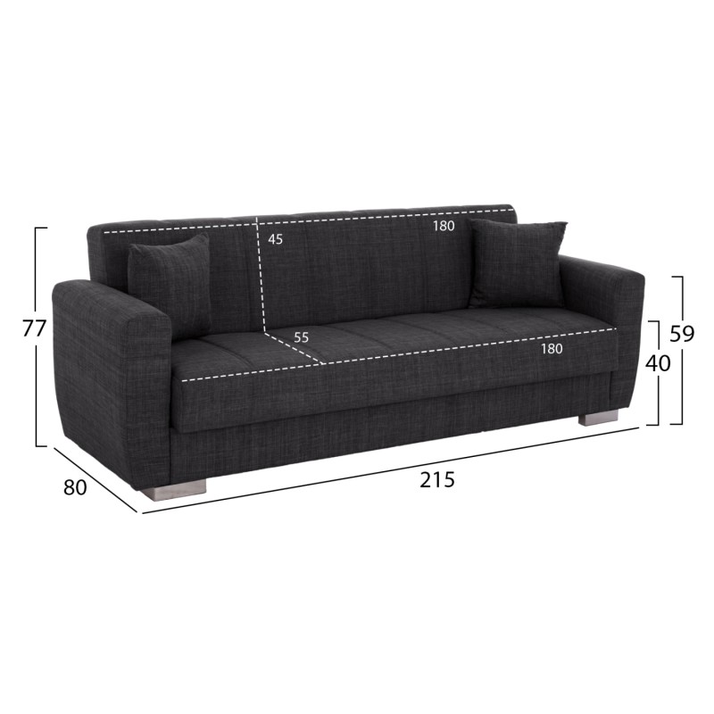 Sofa-bed set of 2-seater and 3-seater, FK11747.03 Sofa-bed set of 2-seater and 3-seater, FK11747.03