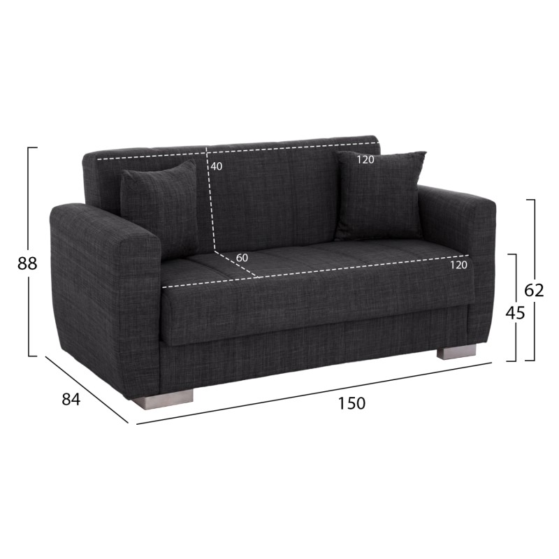 Sofa-bed set of 2-seater and 3-seater, FK11747.03 Sofa-bed set of 2-seater and 3-seater, FK11747.03
