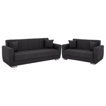 Sofa-bed set of 2-seater and 3-seater, FK11747.03