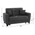FK11748.03 sofa-bed set of 3-seater and 2-seater, grey FK11748.03 sofa-bed set of 3-seater and 2-seater, grey