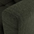 FK11748.05 sofa-bed set of 2-seater and 3-seater, dark olive