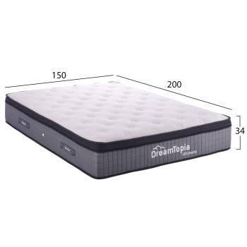 FK661.150 DREAMTOPIA mattress, series ULTIMATE, 150X200x34H FK661.150 DREAMTOPIA mattress, series ULTIMATE, 150X200x34H