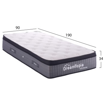 FK661.90 DREAMTOPIA mattress, series ULTIMATE, 90X190x34H