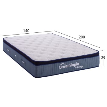 FK660.140 DREAMTOPIA mattress, series PRIVILEGE, 140x200x29H