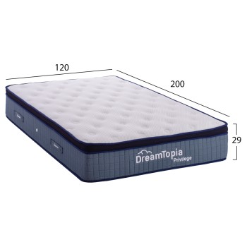 FK660.120 DREAMTOPIA mattress, series PRIVILEGE, 120x200x29H FK660.120 DREAMTOPIA mattress, series PRIVILEGE, 120x200x29H