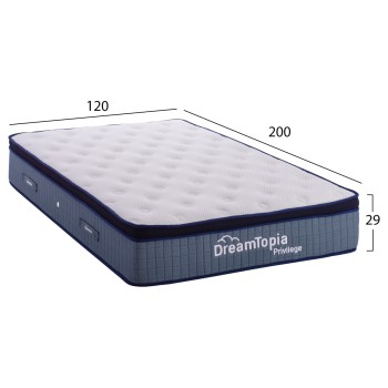 FK660.120 DREAMTOPIA mattress, series PRIVILEGE, 120x200x29H