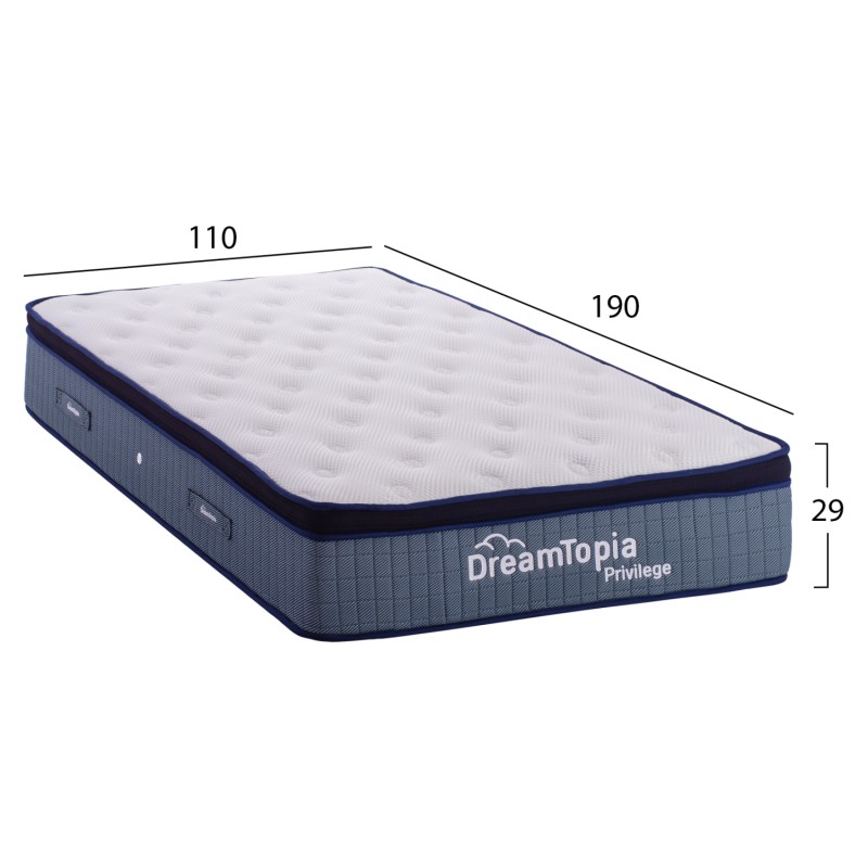 FK660.110 DREAMTOPIA mattress, series PRIVILEGE, 110X190x29H