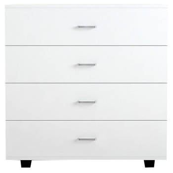 FK8996.03 4-drawer cabinet THORG, white, melamine, 80x40x83H FK8996.03 4-drawer cabinet THORG, white, melamine, 80x40x83H