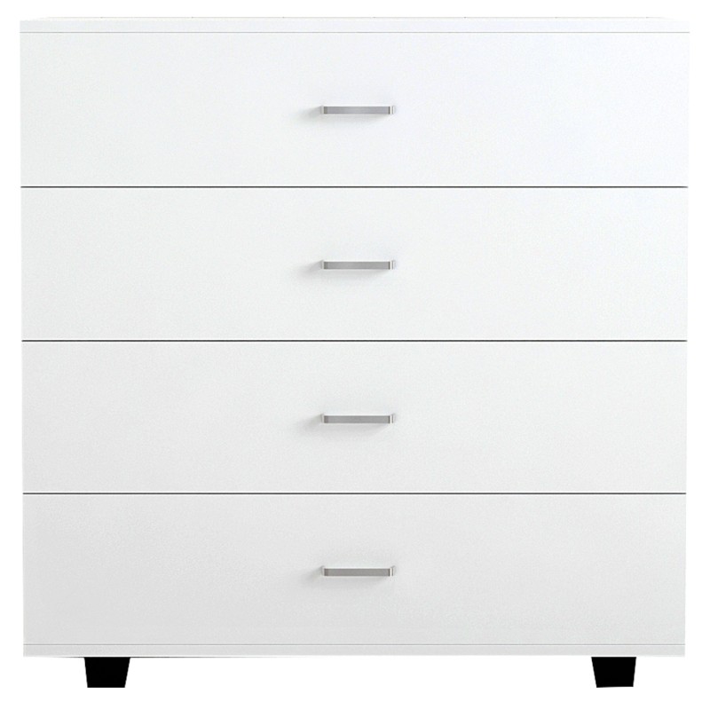 FK8996.03 4-drawer cabinet THORG, white, melamine, 80x40x83H FK8996.03 4-drawer cabinet THORG, white, melamine, 80x40x83H