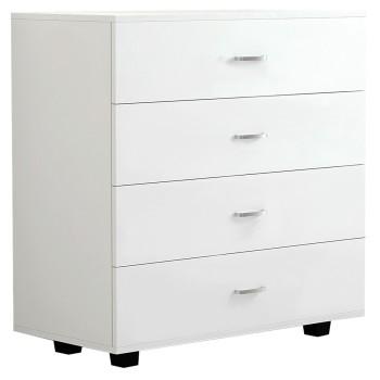 FK8996.03 4-drawer cabinet THORG, white, melamine, 80x40x83H