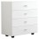 FK8996.03 4-drawer cabinet THORG, white, melamine, 80x40x83H