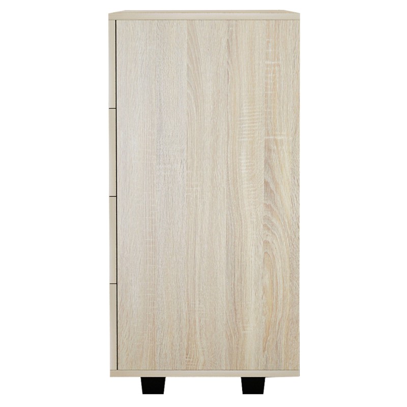 FK8996.01 4-drawer cabinet THORG, sonoma, melamine, 80x40x83H FK8996.01 4-drawer cabinet THORG, sonoma, melamine, 80x40x83H