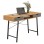FK2128.03 desk, walnut-grey-black, 120x48x76,5