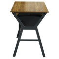 DESK VITINO FK2130.03, walnut-grey, 120X60X76H DESK VITINO FK2130.03, walnut-grey, 120X60X76H