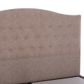 FK624.22 bed MALENA, storage space, beige nubuck-type fabric, 160x200 FK624.22 bed MALENA, storage space, beige nubuck-type fabric, 160x200