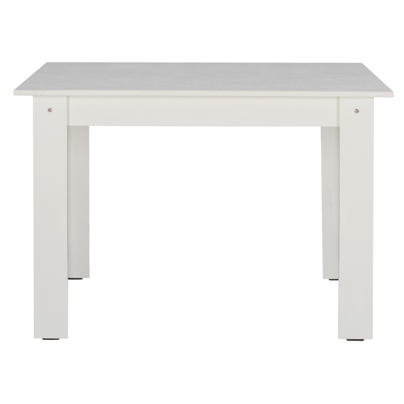 FK2429.03 kitchen table KELVIN, white, melamine, 140x80x77 FK2429.03 kitchen table KELVIN, white, melamine, 140x80x77