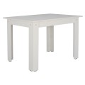 FK2429.03 kitchen table KELVIN, white, melamine, 140x80x77 FK2429.03 kitchen table KELVIN, white, melamine, 140x80x77