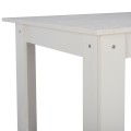 FK2429.03 kitchen table KELVIN, white, melamine, 140x80x77 FK2429.03 kitchen table KELVIN, white, melamine, 140x80x77