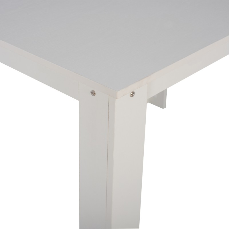 FK2429.03 kitchen table KELVIN, white, melamine, 140x80x77 FK2429.03 kitchen table KELVIN, white, melamine, 140x80x77