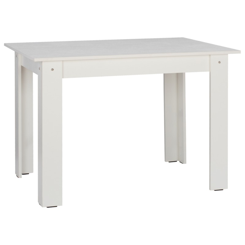 FK2429.03 kitchen table KELVIN, white, melamine, 140x80x77 FK2429.03 kitchen table KELVIN, white, melamine, 140x80x77