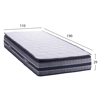 FK663.110 DREAMTOPIA mattress, series CELESTIAL, mini-bonnell, 110x190x29Η