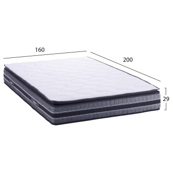 FK663.160 DREAMTOPIA mattress, series CELESTIAL, mini-bonnell, 160x200x29Η FK663.160 DREAMTOPIA mattress, series CELESTIAL, mini-bonnell, 160x200x29Η