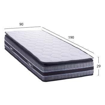 FK663.90 DREAMTOPIA mattress, series CELESTIAL, mini-bonnell, 90x190x29Η