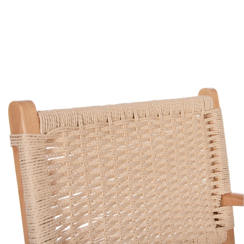 ARMCHAIR FK9331.01 IGNACIO INDOORS RUBBERWOOD ROPE SEAT 61x56x83Η ARMCHAIR FK9331.01 IGNACIO INDOORS RUBBERWOOD ROPE SEAT 61x56x83Η