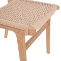 CHAIR FK9330.01 IGNACIO RUBBERWOOD KNITTED NATURAL ROPE 50X60X87H