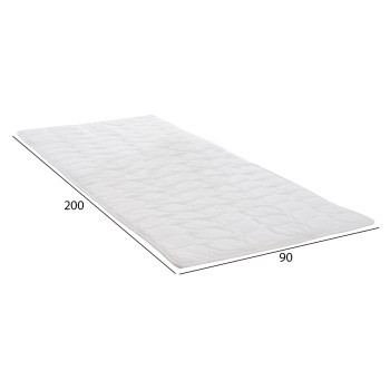 FK650.02 topper, 90x200, white