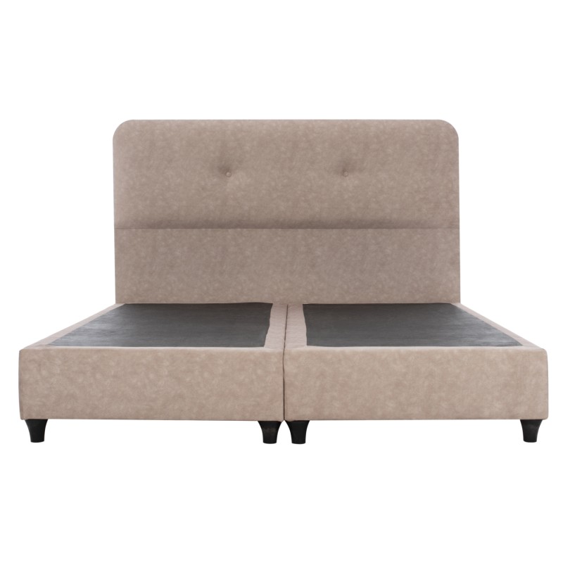 Bed FB9637.22 DOLORES, beige NUBUCK-type fabric, 150x200 Bed FB9637.22 DOLORES, beige NUBUCK-type fabric, 150x200
