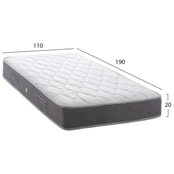 MATTRESS DREAMTOPIA, series LULLABY ALOE VERA, FB9655.110, 110x19x20H MATTRESS DREAMTOPIA, series LULLABY ALOE VERA, FB9655.110, 110x19x20H