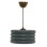 CEILING PENDANT FK7655.01, GREEN WOODEN RINGS, Φ23x57
