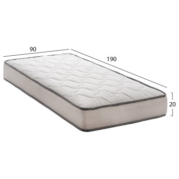 FK654.90 DREAMTOPIA mattress, series ATLAS, 90X190x20H FK654.90 DREAMTOPIA mattress, series ATLAS, 90X190x20H