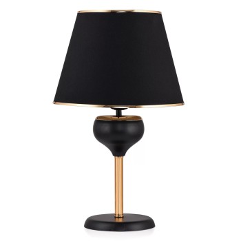 TABLE LAMP FB97669.01, BLACK-GOLD, Φ20x50