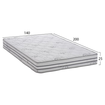 MATTRESS DREAMTOPIA SERIES ANDRIANA FB9658.140 140X200x24H MATTRESS DREAMTOPIA SERIES ANDRIANA FB9658.140 140X200x24H