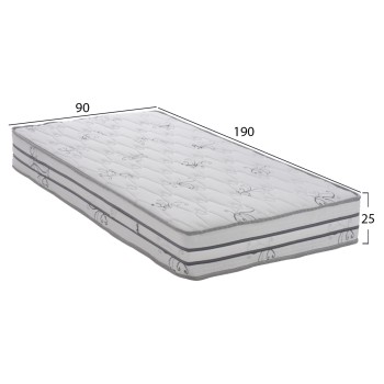 MATTRESS DREAMTOPIA SERIES ANDRIANA FB9658.90 90X190x24H MATTRESS DREAMTOPIA SERIES ANDRIANA FB9658.90 90X190x24H