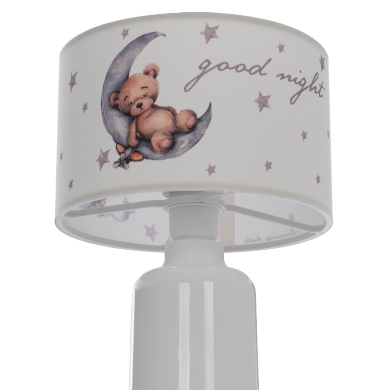 TABLE LAMP BALOO FK7577.07 KID'S ROOM FABRIC "CAP" Φ24x32H TABLE LAMP BALOO FK7577.07 KID'S ROOM FABRIC "CAP" Φ24x32H
