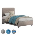 BED DOLORES FK649.22 BEIGE T.NUBUCK FABRIC 90X200 BED DOLORES FK649.22 BEIGE T.NUBUCK FABRIC 90X200