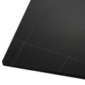 DINING TABLE SYNTEC FK9308.01 SINTERED STONE BLACK METAL LEGS 160x90x75H cm DINING TABLE SYNTEC FK9308.01 SINTERED STONE BLACK METAL LEGS 160x90x75H cm