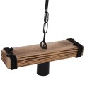 CEILING PENDANT WOOD PLANK WITH CHAIN 15x11x35H cm.FK7697.01 CEILING PENDANT WOOD PLANK WITH CHAIN 15x11x35H cm.FK7697.01