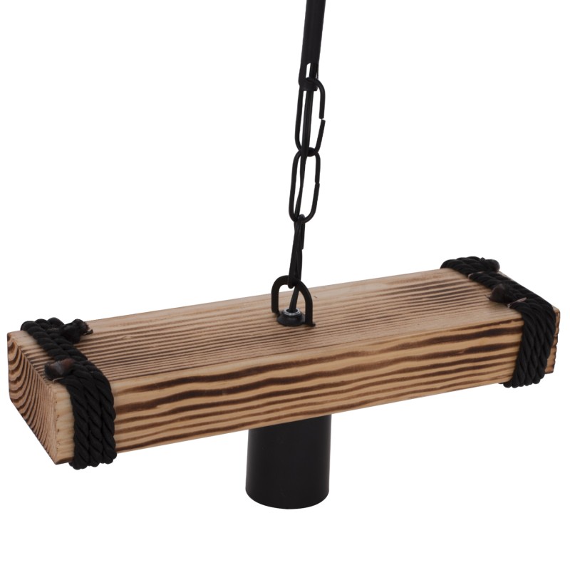 CEILING PENDANT WOOD PLANK WITH CHAIN 15x11x35H cm.FK7697.01 CEILING PENDANT WOOD PLANK WITH CHAIN 15x11x35H cm.FK7697.01