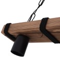 CEILING PENDANT TWO-LIGHT WITH CHAIN AND WOODEN PLANK 40x10x45Hcm.FK7698.01 CEILING PENDANT TWO-LIGHT WITH CHAIN AND WOODEN PLANK 40x10x45Hcm.FK7698.01
