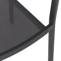 ARMCHAIR ALUMINUM FK5891.01 ANTHRACITE FRAME AND TEXTLINE- BEIGE RATTAN BACKREST 57x53x80Hcm. ARMCHAIR ALUMINUM FK5891.01 ANTHRACITE FRAME AND TEXTLINE- BEIGE RATTAN BACKREST 57x53x80Hcm.