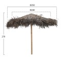 BEACH UMBRELLA TROPICAL WITH SUPPORT BEAMS Φ240x270Hcm.FK5897 BEACH UMBRELLA TROPICAL WITH SUPPORT BEAMS Φ240x270Hcm.FK5897