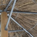 BEACH UMBRELLA TROPICAL WITH SUPPORT BEAMS Φ240x270Hcm.FK5897 BEACH UMBRELLA TROPICAL WITH SUPPORT BEAMS Φ240x270Hcm.FK5897